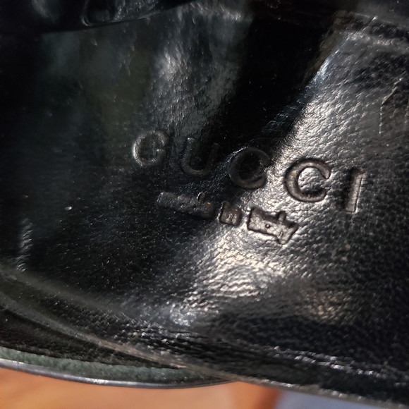 Gucci Wedge Sandals patent leather cork Wedge Size 9 - Picture 8 of 10